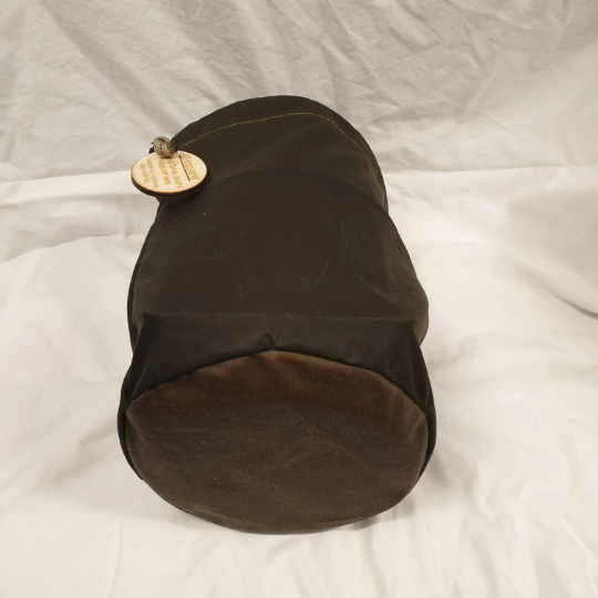 Waxed canvas bag for 14cm billy can